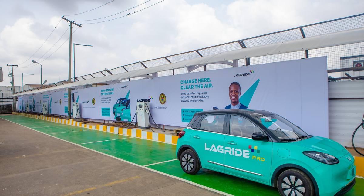 Lagride charging network branded installations