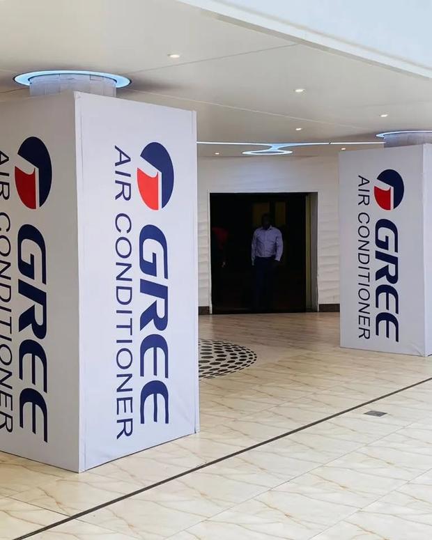 GREE branded interior pillar wraps
